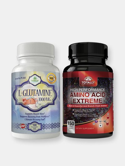 Totally Products L-Glutamine and Amino Acid Extreme Combo pack product