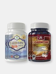 L-Glutamine and L-Carnitine Extra Strength Combo Pack