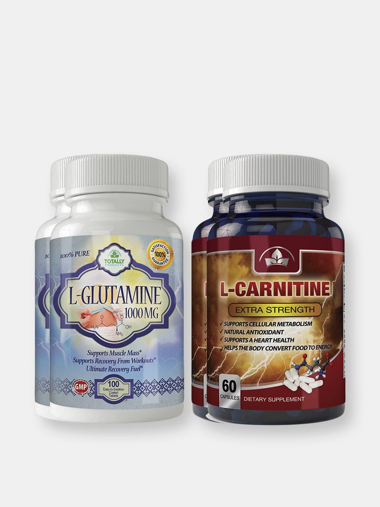 L-Glutamine and L-Carnitine Extra Strength Combo Pack