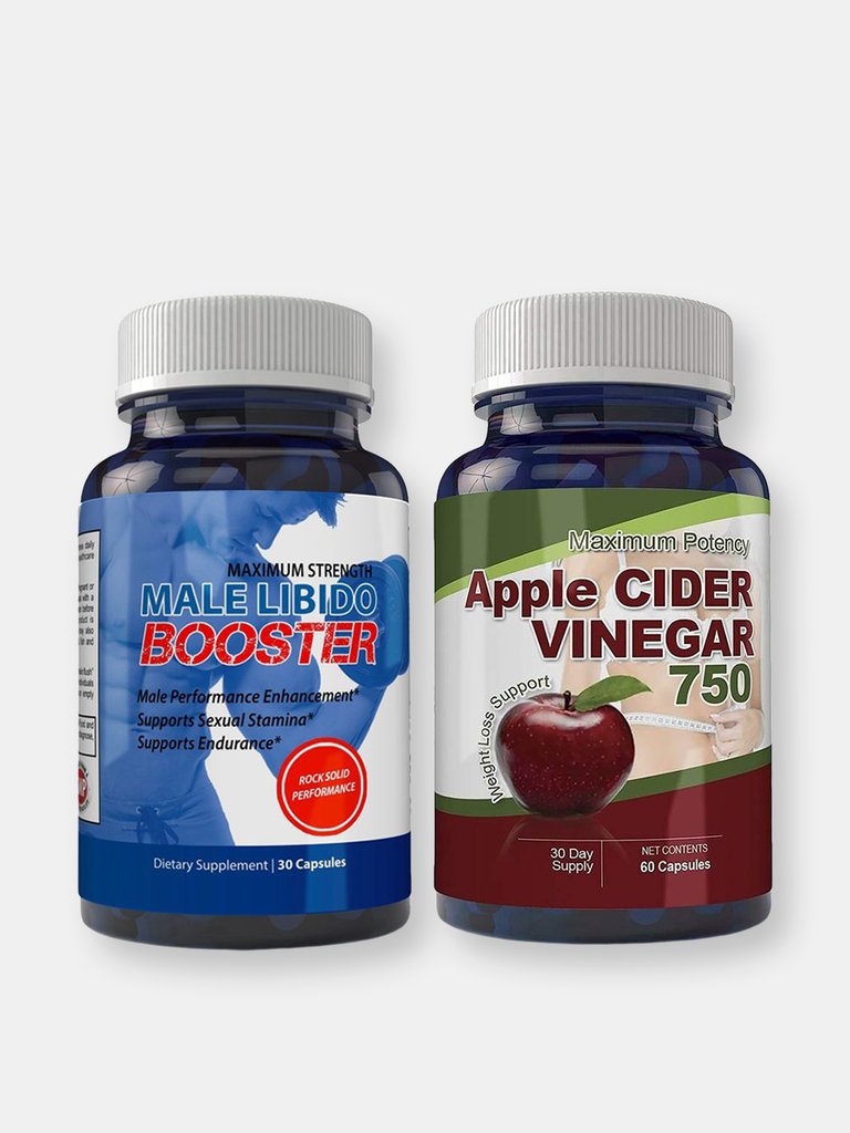 Libido Booster and Apple Cider Vinegar Combo Pack