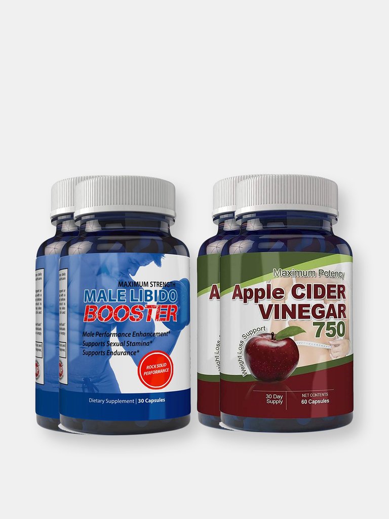 Libido Booster and Apple Cider Vinegar Combo Pack