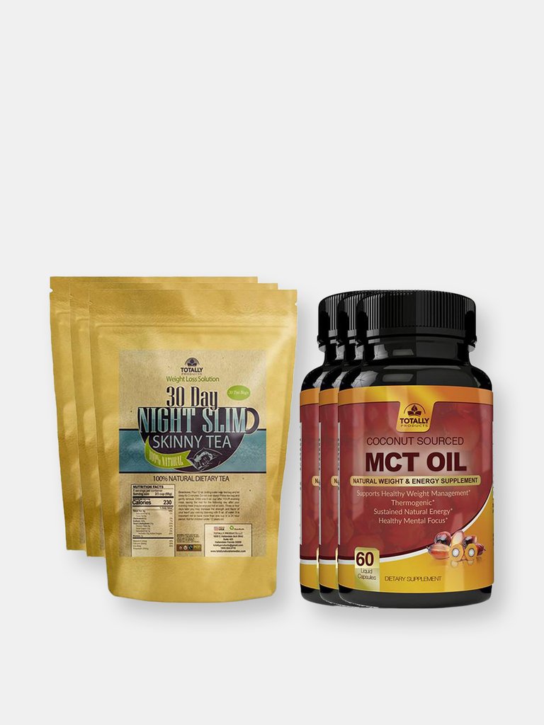 Night Slim Skinny Tea and MCT Oil Combo Pack