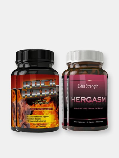 Totally Products Rock Hard and Hergasm Combo Pack product