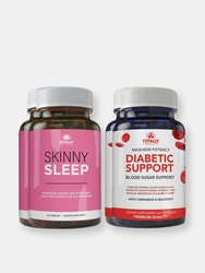 Skinny Sleep and Advanced Diabetic Support Combo Pack