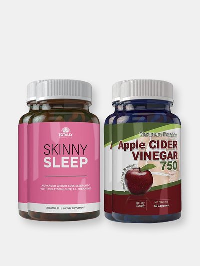 Totally Products Skinny Sleep and Apple Cider Vinegar Combo Pack product