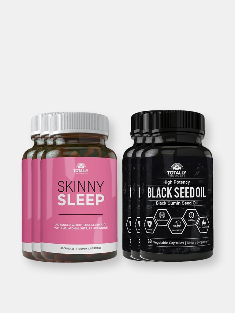 Skinny Sleep and Black Seed Oil Combo Pack
