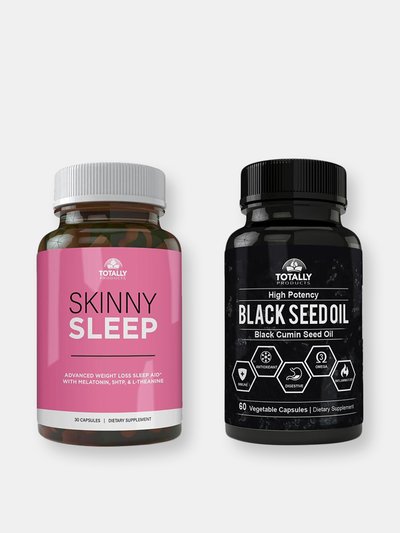 Totally Products Skinny Sleep and Black Seed Oil Combo Pack product