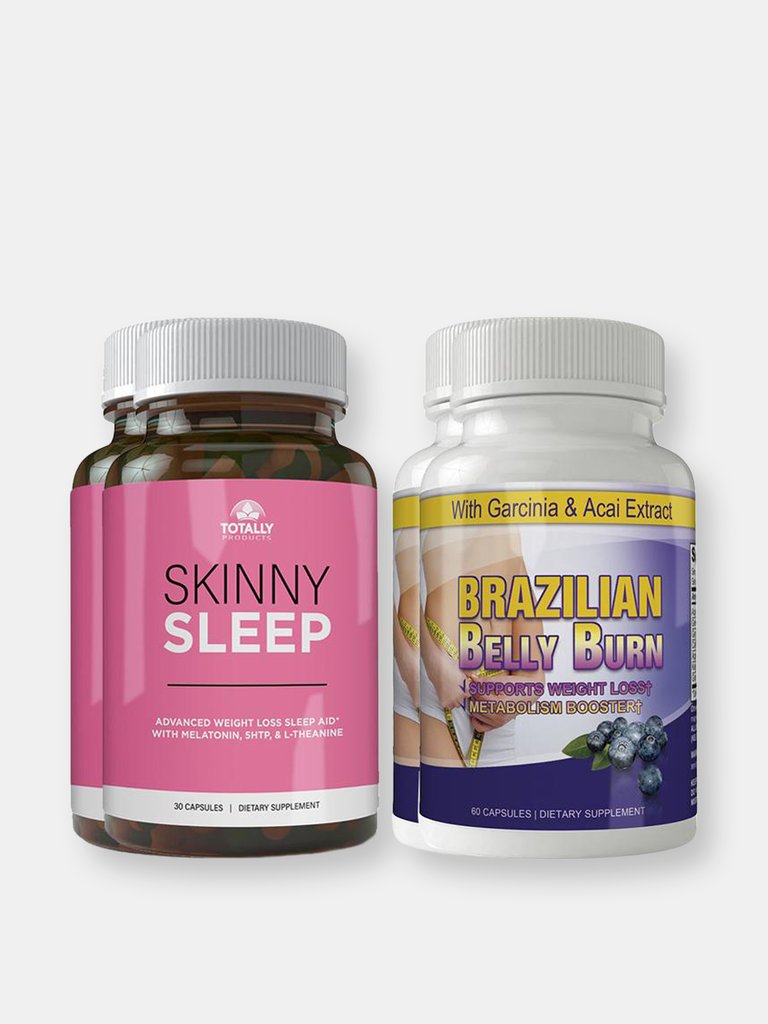 Skinny Sleep and Brazilian Belly Burn Combo Pack