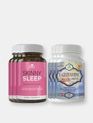 Skinny Sleep and L-Glutamine Combo Pack