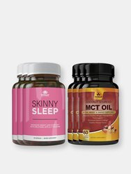 Skinny Sleep and MCT Oil Combo Pack