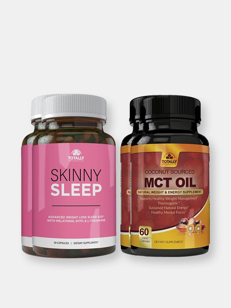 Skinny Sleep and MCT Oil Combo Pack