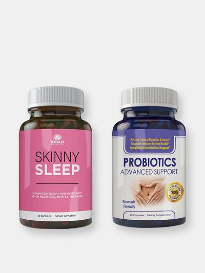 Totally Products Skinny Sleep and Probiotics Advanced Support Combo Pack product