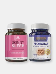 Skinny Sleep and Probiotics Advanced Support Combo Pack