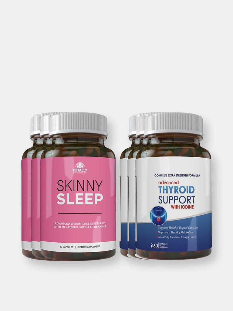 Skinny Sleep and Thyroid Support Combo Pack