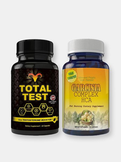 Totally Products Total Test Testosterone Booster and Garcinia HCA Complex Combo Pack product