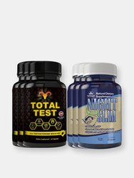 Total Test Testosterone Booster and Night Slim Combo Pack
