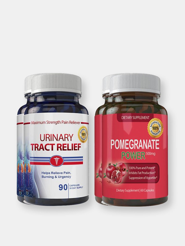 Urinary Tract Relief and Pomegranate Extract Combo Pack