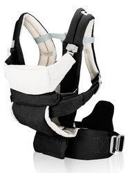 New Born to Toddler Baby Carrier Cotton - Black/Camel