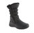 Women's Ruby Double Zip Boot In Black - Black