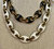 Amherst Reversible Necklace In Black/White