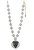 Jagger Short Necklace In Black - Black