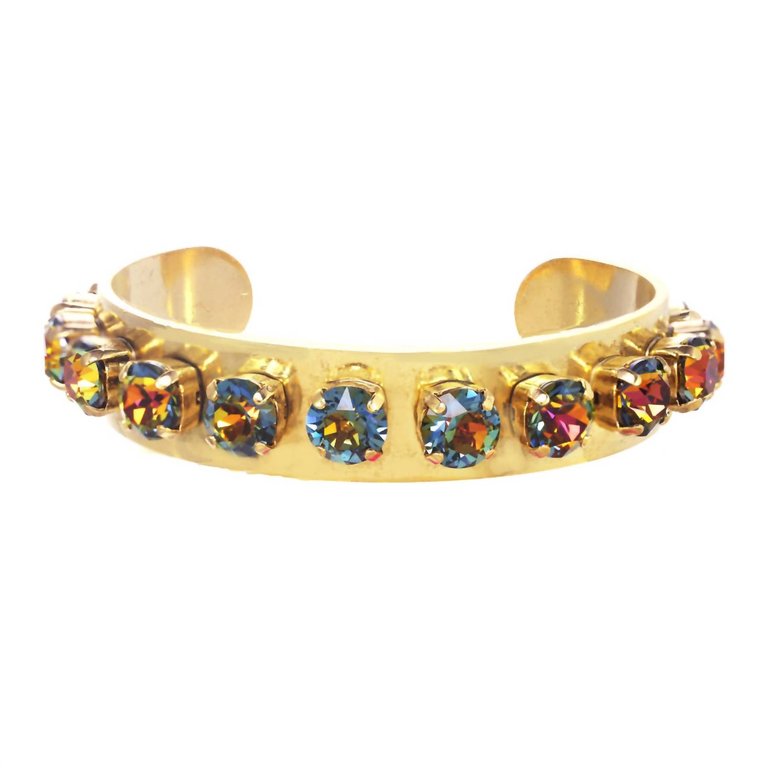 Women's Nyon Cuff Bracelet In Golden Sahara - Golden Sahara