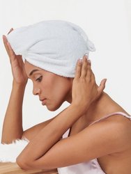 Towel City Hair Wrap Towel - White