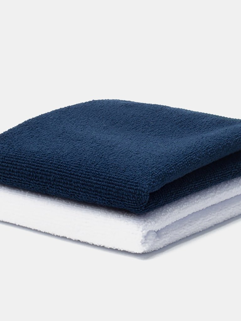 Towel City Microfiber Guest Towel - White