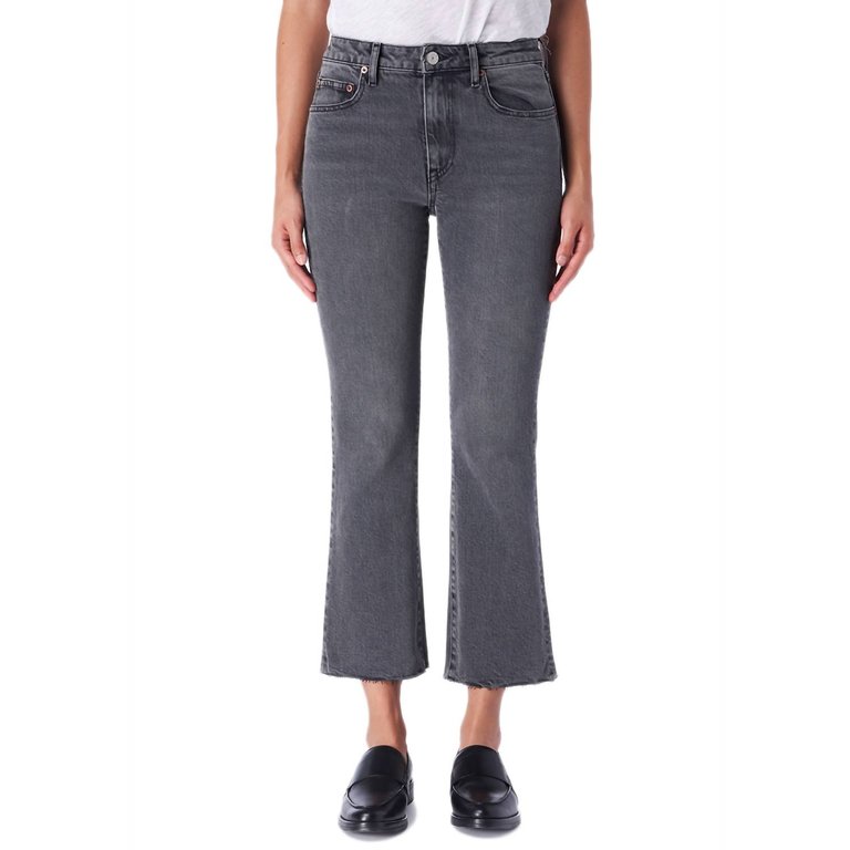 Colette Kick Flare Jean In Touch Of Grey - Touch Of Grey