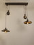 ODEON DOUBLE PULLEY HANGING LAMP