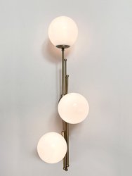 Trio ArtDeco Triple Sconce