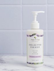 Shea Butter Moisturizing Body Lotion, Non-Greasy, Hydrating for Dry, Sensitive Skin, Lavender, 8.5 fl oz (250 ml)