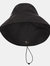Adults Unisex Ando DLX Waterproof Rain Hat - Black