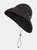 Adults Unisex Ando DLX Waterproof Rain Hat - Black