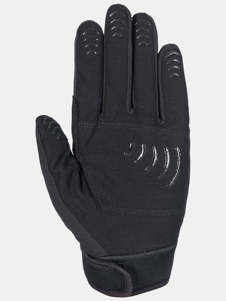 Adults Unisex Crossover Gloves (1 Pair) - Black