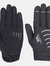 Adults Unisex Crossover Gloves (1 Pair) - Black