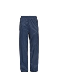 Adults Unisex Packup Trouser Waterproof Packaway Pants/Trousers - Navy - Navy