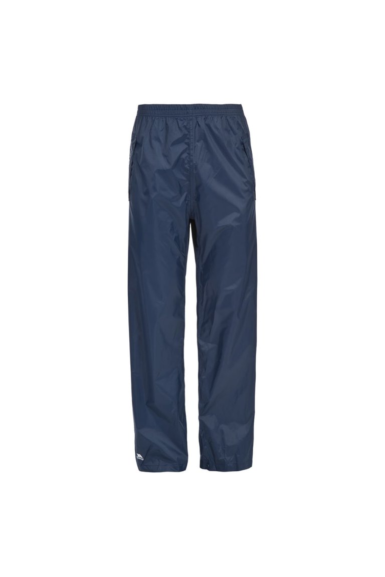 Adults Unisex Packup Trouser Waterproof Packaway Pants/Trousers - Navy - Navy