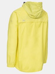 Adults Unisex Qikpac Packaway Waterproof Jacket - Yellow