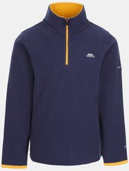 Boys Etto Airtrap Microfleece - Navy - Navy