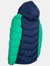 Childrens Boys Sidespin Waterproof Padded Jacket - Clover