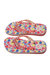 Childrens Girls Eolas Flip Flops - Floral Print