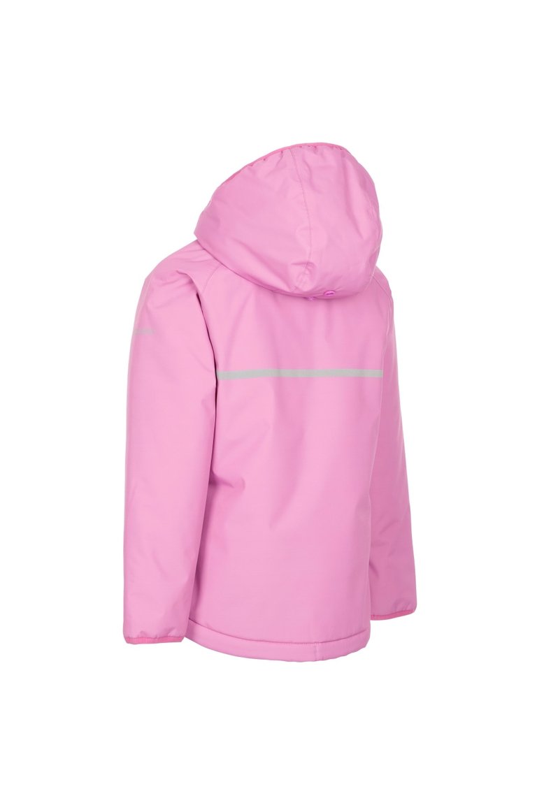 Childrens Girls Shasta Waterproof Jacket - Deep Pink