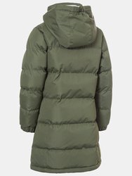 Childrens Girls Tiffy Padded Jacket - Moss