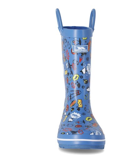 Trespass Childrens/Kids Apolloton Wellington Boots - Cosmic Blue product