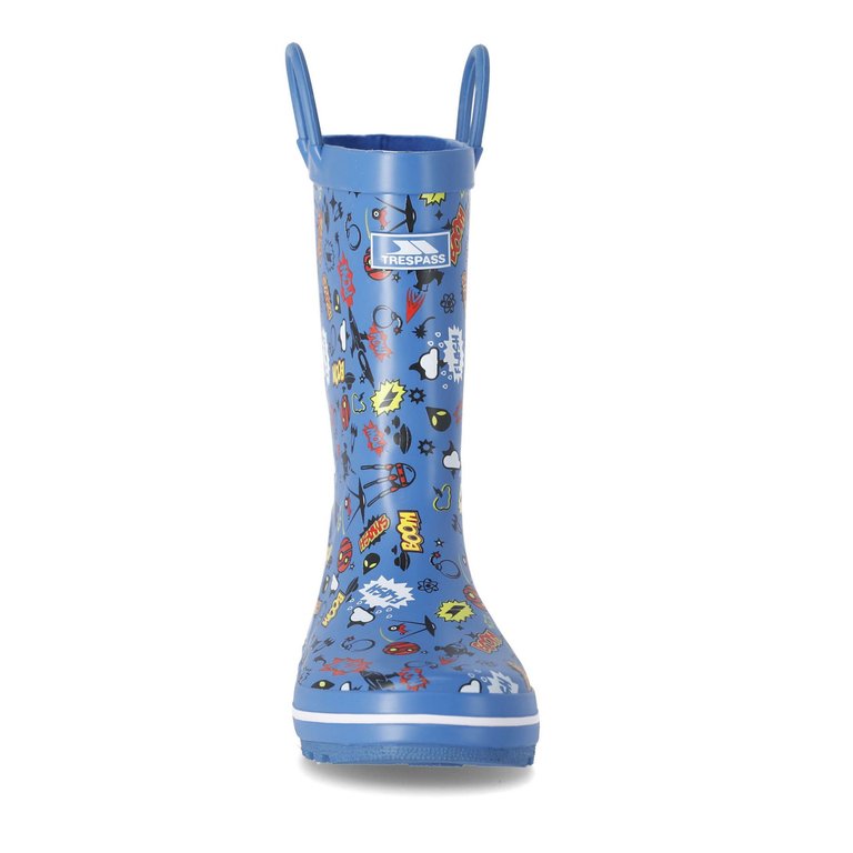 Childrens/Kids Apolloton Wellington Boots - Cosmic Blue - Cosmic Blue
