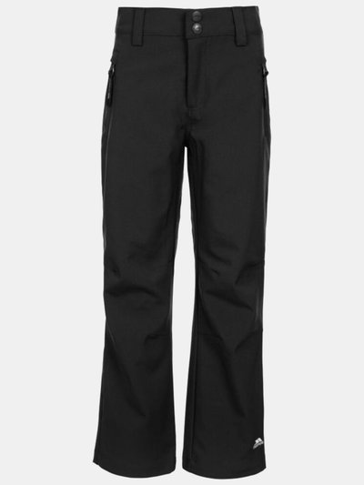 Trespass Childrens/Kids Aspiration Softshell Pants - Black product