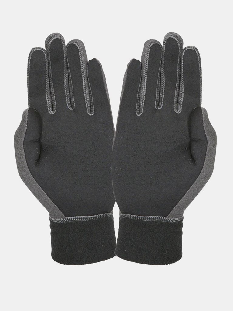 Childrens/Kids Atherton Winter Gloves - Carbon Marl