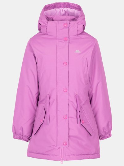 Trespass Childrens/Kids Better TP50 Waterproof Jacket - Deep Pink product
