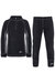 Childrens/Kids Bubbles Fleece Top And Bottom Base Layers - Black